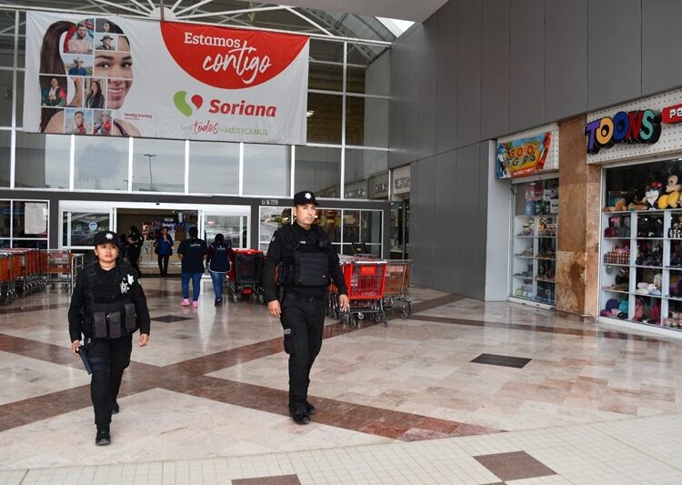 Refuerza Guardia Estatal vigilancia en comercios ante compras de regreso a clases
