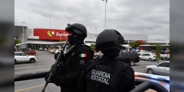 Refuerza Guardia Estatal vigilancia en comercios ante compras de regreso a clases