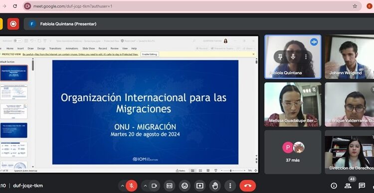 Capacita SEBIEN a servidores públicos en tema de migración