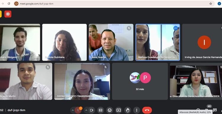 Capacita SEBIEN a servidores públicos en tema de migración