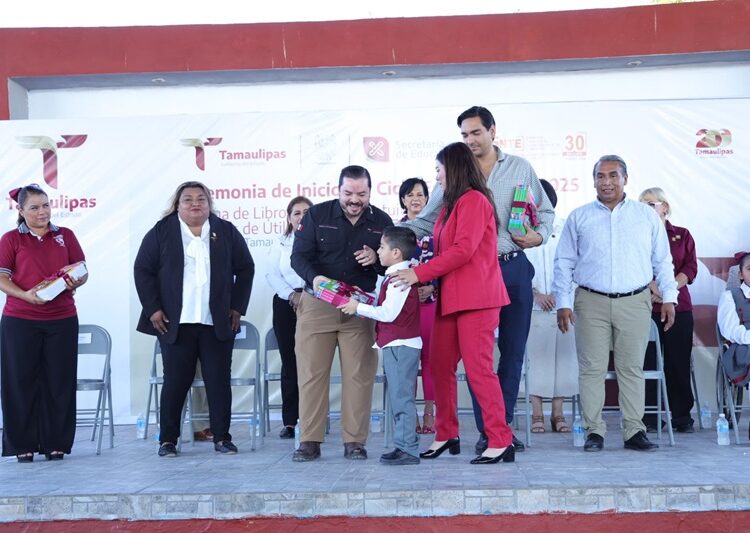 Inaugura José Ramón Silva Ciclo Escolar 2024-2025 en Reynosa