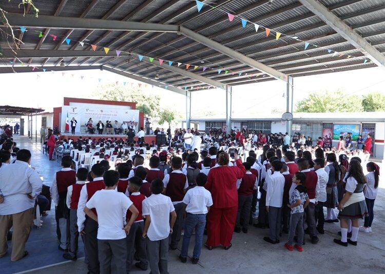 Inaugura José Ramón Silva Ciclo Escolar 2024-2025 en Reynosa