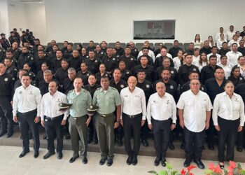 Policía Nacional de Colombia inicia capacitación a personal de la Guardia Estatal