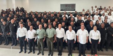 Policía Nacional de Colombia inicia capacitación a personal de la Guardia Estatal
