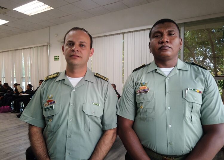 Policía Nacional de Colombia inicia capacitación a personal de la Guardia Estatal