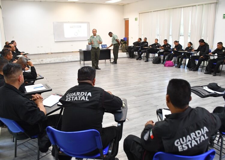 Policía Nacional de Colombia inicia capacitación a personal de la Guardia Estatal