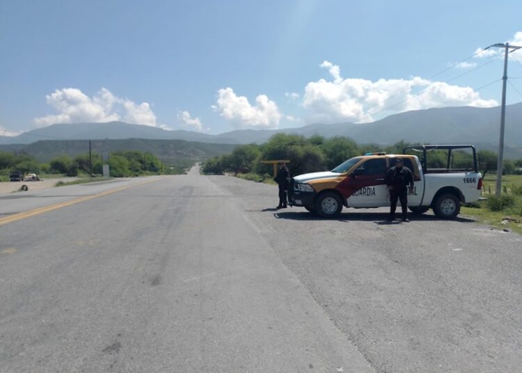 Mantiene Guardia Estatal vigilancia en carreteras, brechas y accesos a ejidos