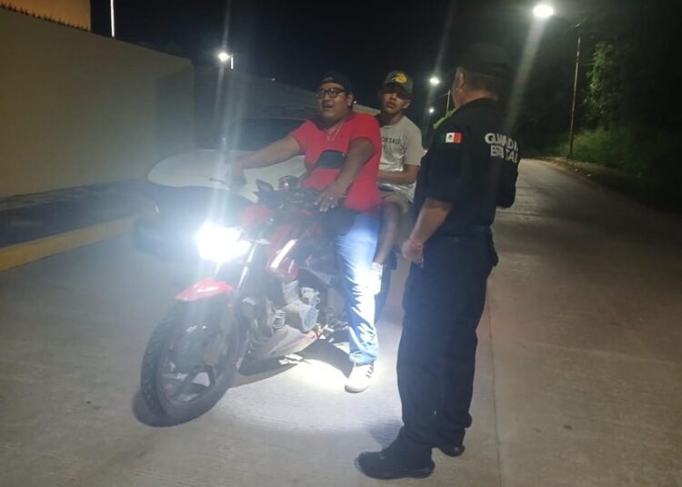 Aplica Guardia Estatal operativo ‘Moto Segura’