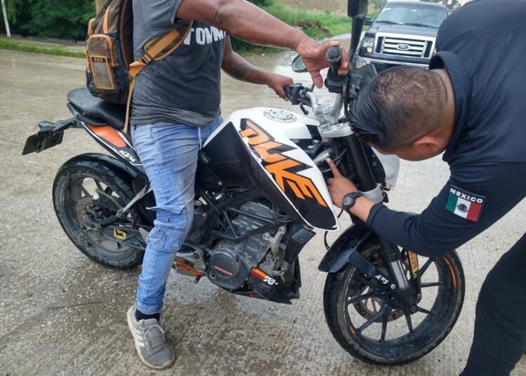 Aplica Guardia Estatal operativo ‘Moto Segura’