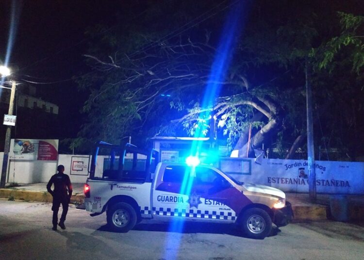 Realiza Guardia Estatal recorridos nocturnos en planteles educativos