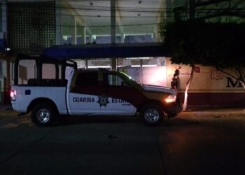 Realiza Guardia Estatal recorridos nocturnos en planteles educativos