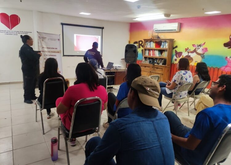 Imparte Guardia Estatal de Género taller preventivo a integrantes de asociación civil