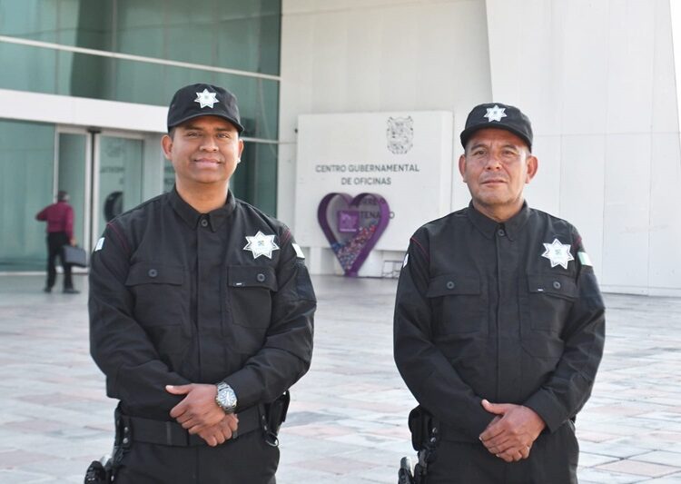 Policía Auxiliar de la SSPT mantiene proximidad para brindar atención inmediata