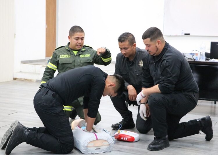 Imparte Policía Nacional de Colombia programa metodológico a personal de la Guardia Estatal