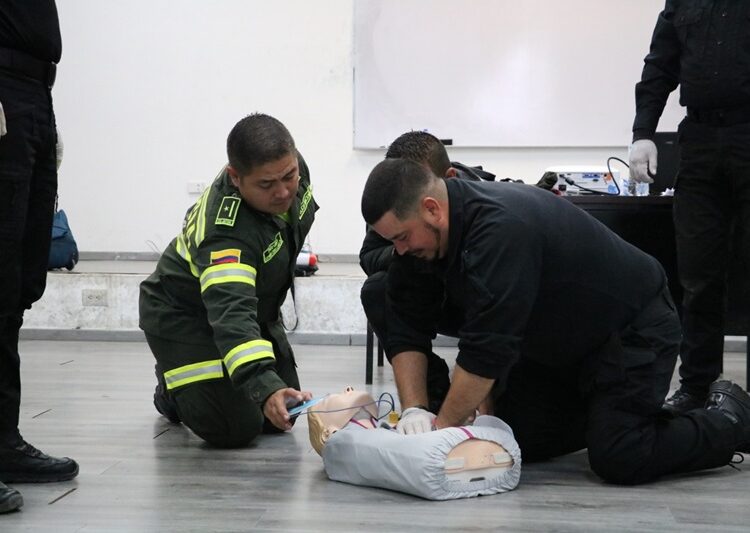 Imparte Policía Nacional de Colombia programa metodológico a personal de la Guardia Estatal