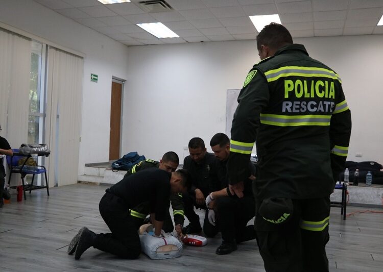 Imparte Policía Nacional de Colombia programa metodológico a personal de la Guardia Estatal