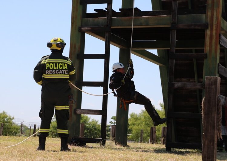 Imparte Policía Nacional de Colombia programa metodológico a personal de la Guardia Estatal
