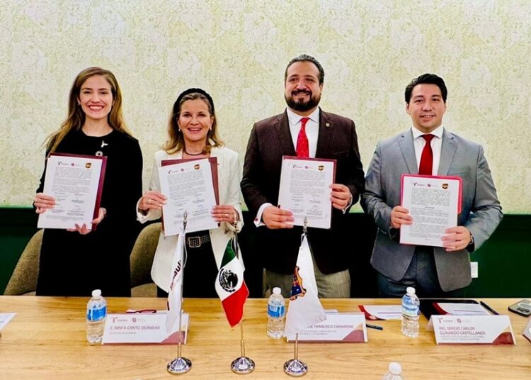 Secretaría de Economía y UPS firman convenio en beneficio de MiPyMEs tamaulipecas