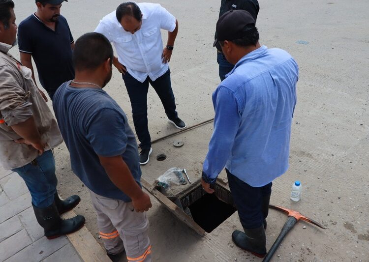 Supervisa COMAPA Altamira funcionamiento de válvulas reguladoras de flujo y presión