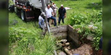 Supervisa COMAPA Altamira funcionamiento de válvulas reguladoras de flujo y presión
