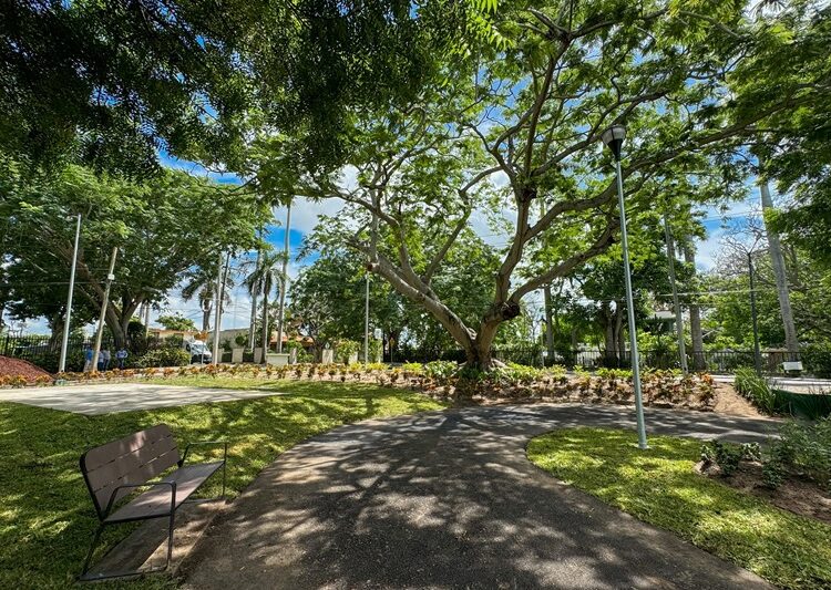 Supervisa Chucho Nader modernización del Parque Águila