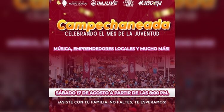 Todo listo para campechaneada de IMJUVE NLD