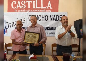 Unión de Voceadores reconoce labor de Chucho Nader al frente del gobierno