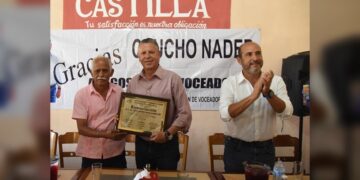 Unión de Voceadores reconoce labor de Chucho Nader al frente del gobierno