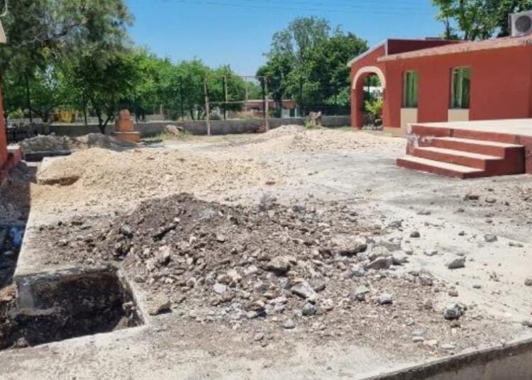 Intensifica Victoria construcción de infraestructura educativa.