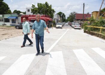 Seguimos trabajando en la modernización vial de Tampico: Chucho