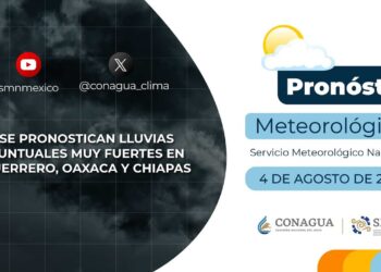 #PronósticodelTiempo para hoy Domingo 04 de agosto de 2024