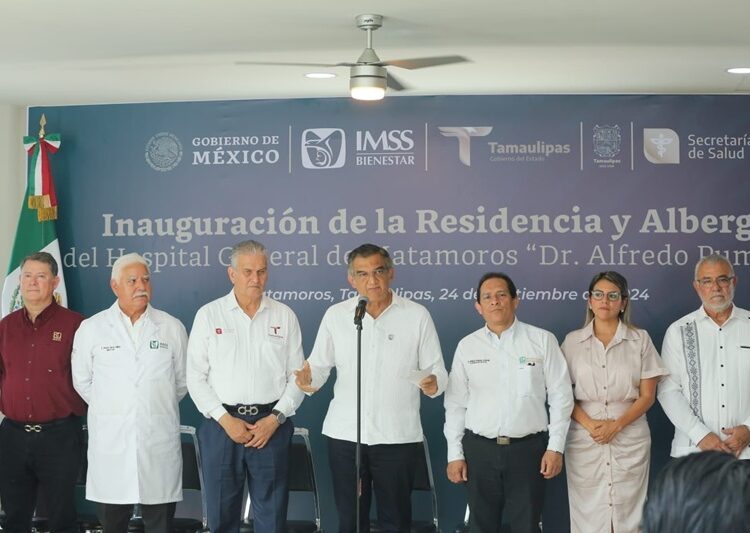 Inaugura AVA albergue y residencia en hospital de Matamoros