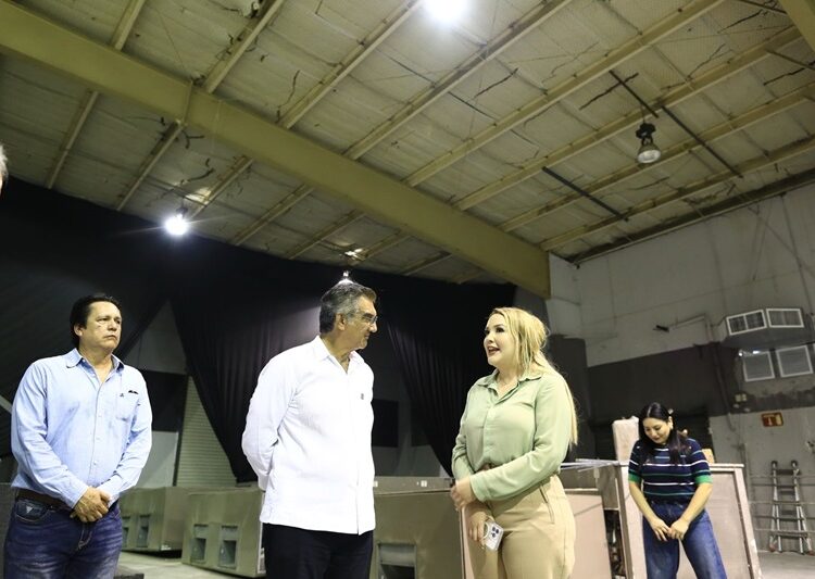 Supervisa AVA rehabilitación del Centro de Convenciones de Matamoros