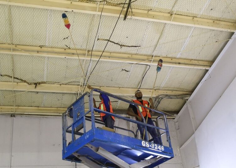 Supervisa AVA rehabilitación del Centro de Convenciones de Matamoros