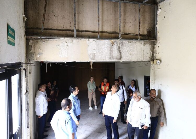 Supervisa AVA rehabilitación del Centro de Convenciones de Matamoros