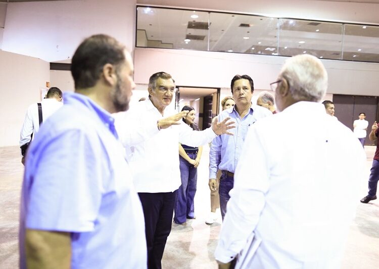 Supervisa AVA rehabilitación del Centro de Convenciones de Matamoros