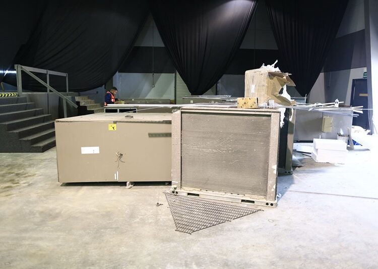 Supervisa AVA rehabilitación del Centro de Convenciones de Matamoros