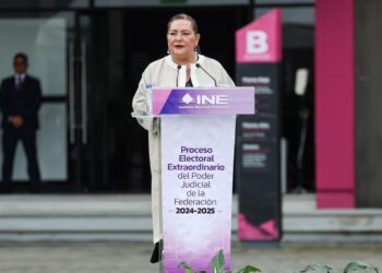 INE da banderazo a elección del Poder Judicial