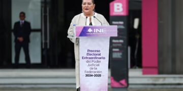 INE da banderazo a elección del Poder Judicial
