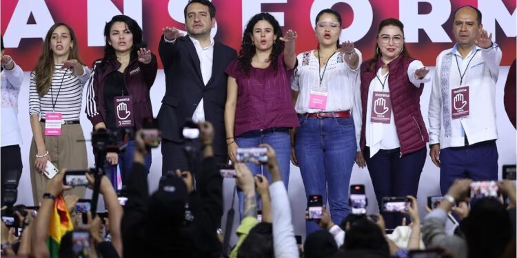 Luisa María Alcalde será presidenta de MORENA