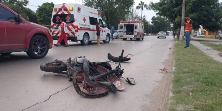 Accidentes en moto lideran percances viales en sur de Tamaulipas