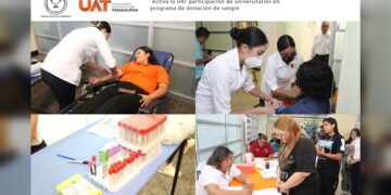 Activa la UAT la participación de universitarios en su programa de donación de sangre