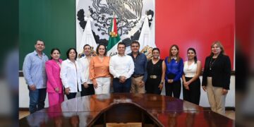Acuerdan sector empresarial y Lalo Gattás trabajar por Victoria