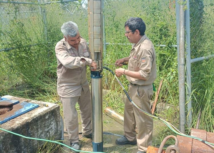 COMAPA Victoria repara fuga