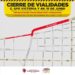 Cierran vialidades por trabajos en el segundo puente del ferrocarril