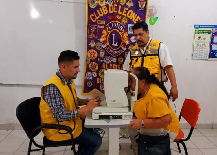 Club de Leones Reynosa lleva campaña ‘Visual’ a la Escuela Primaria ‘Lauro Aguirre’