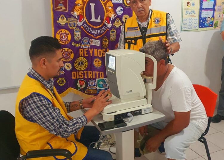 Club de Leones Reynosa lleva campaña ‘Visual’ a la Escuela Primaria ‘Lauro Aguirre’
