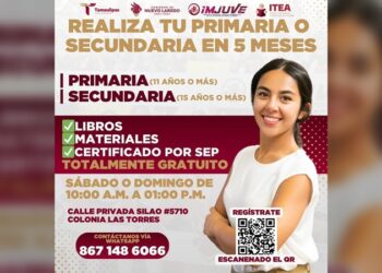 Colabora IMJUVE con ITEA para apoyar a jóvenes concluir estudios