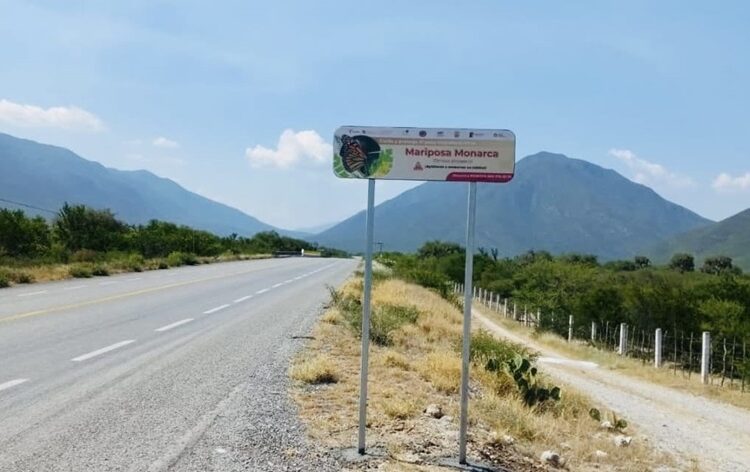 Coloca Comisión de Parques señalética para evitar atropellamientos de fauna