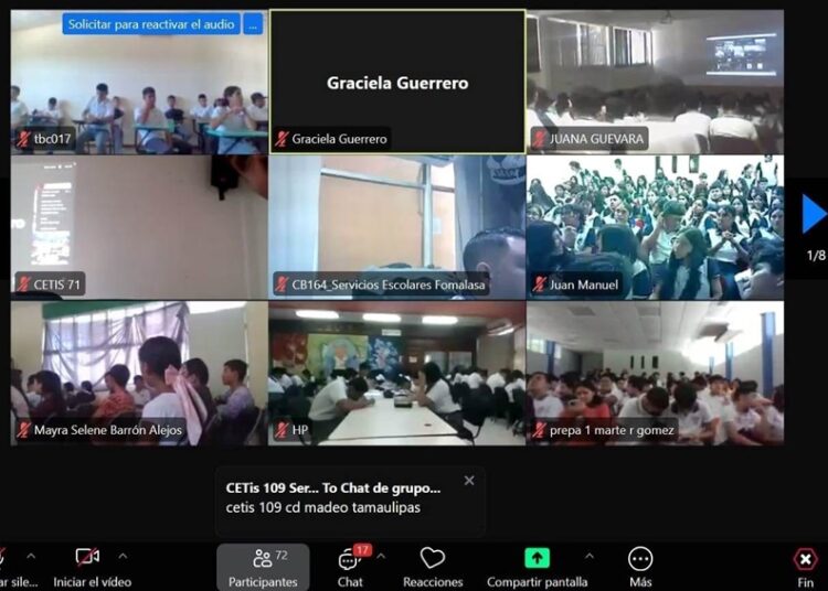 Concientizan a estudiantes sobre retos virales en redes sociales